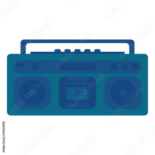 Old Radio Vector Illustration
