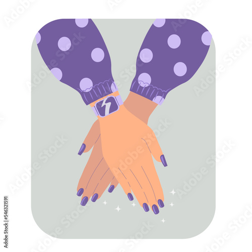 a new manicure on the hands can not but please