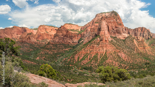 Timber Creek Trail overlook at Kolob Canyons, Zion National Park, Utah