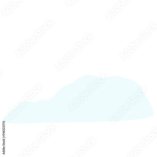 snow mound winter snowy landscape