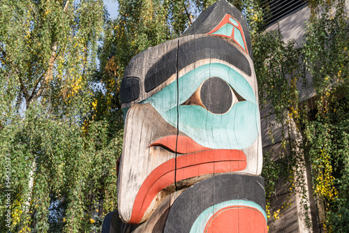 Native Alaskan Totem Pole