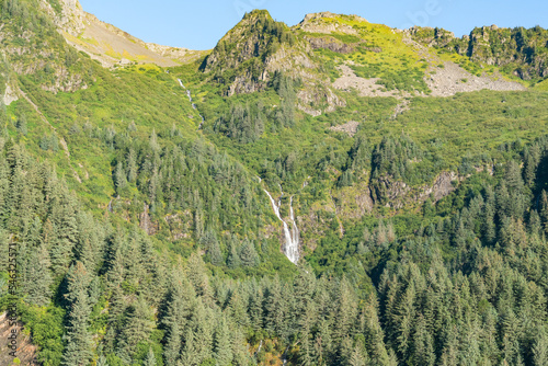 Waterfall in Resurrection Bay, Alaska