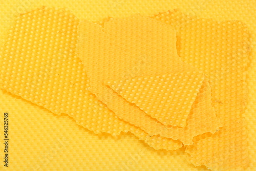 Texture of honeycomb. Bright yellow honey background. Honey cells. © SHARKY PHOTOGRAPHY