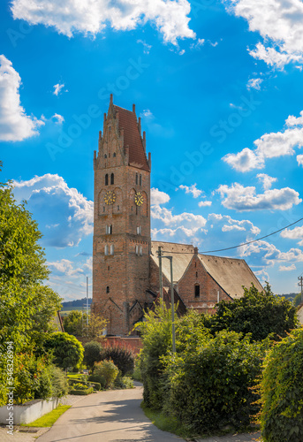 The church St. Petrus und Paulus in Ebrantshausen village photo