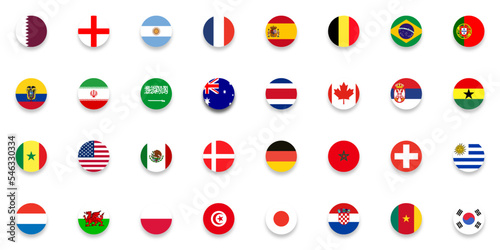 2022 world cup national flag