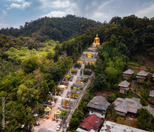 Buddha Mountain temple in Krabi, Thailand