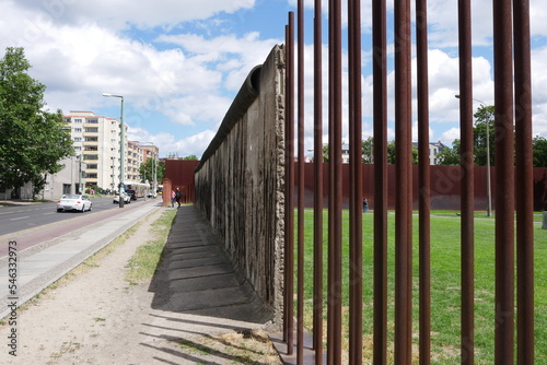 Berliner Mauer in der Gedenkstätte Bernauer Straße Berlin