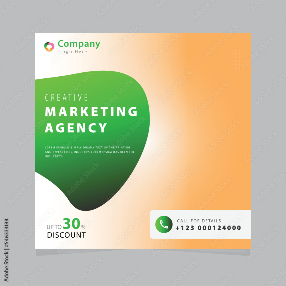 Social Media Marketing Agency Post
