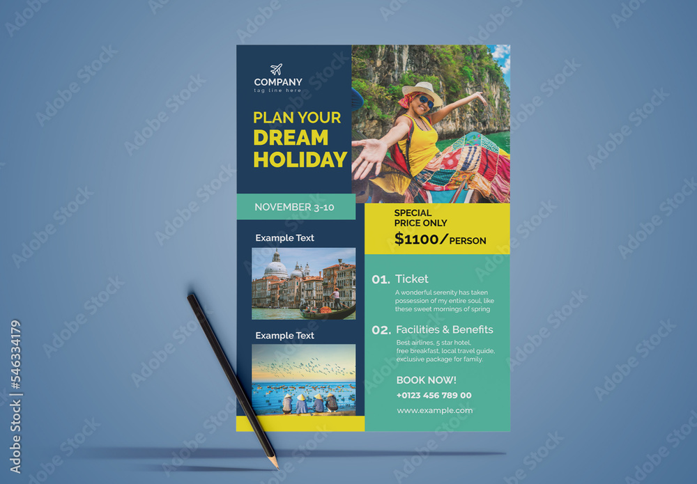 Holiday Flyer Design Layout Stock Template Adobe Stock Holiday Flyer Design Layout Stock Template Adobe Stock