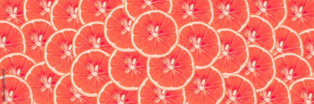Orange slices background Orange slices background