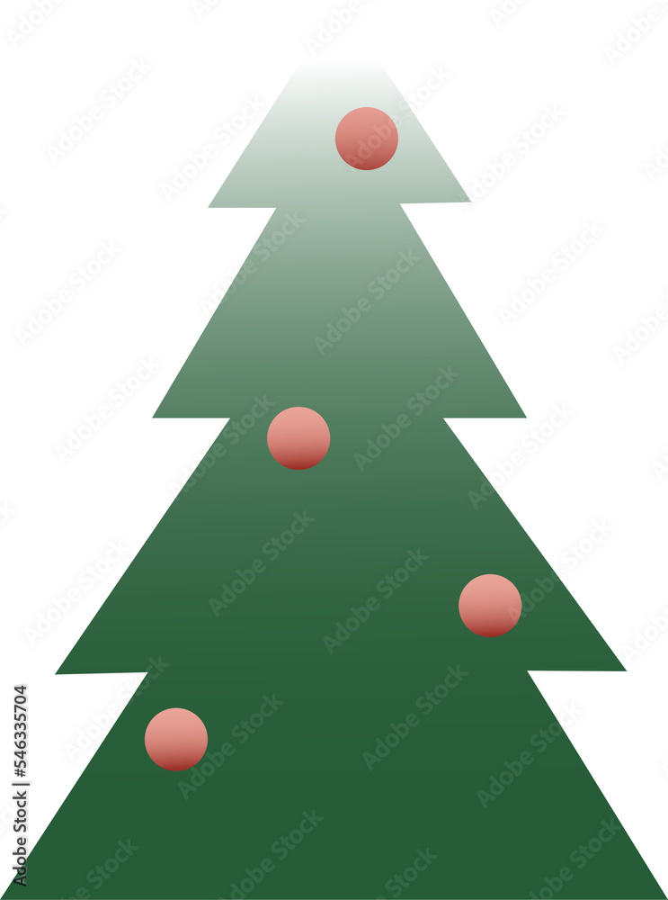 Geometric christmas tree Geometric christmas tree