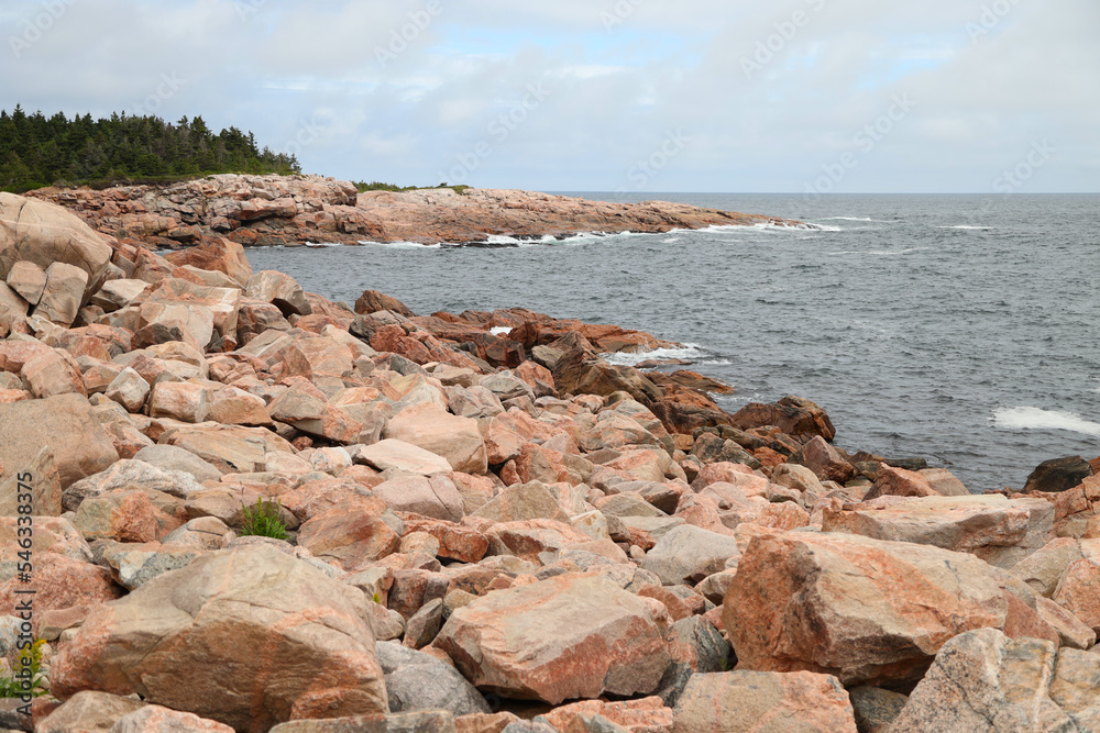 Coastal view along the Cabot Trail, Nova Scotia, Canada Coastal view along the Cabot Trail, Nova Scotia, Canada