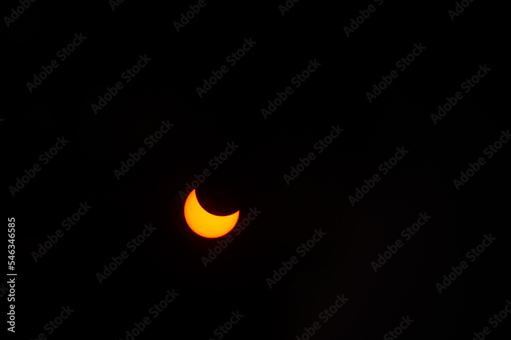 Partial Solar Eclipse at 25 October 2022, Armenia Partial Solar Eclipse at 25 October 2022, Armenia