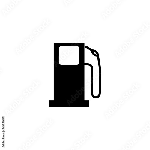 Fuel nozzle icon vector logo design template