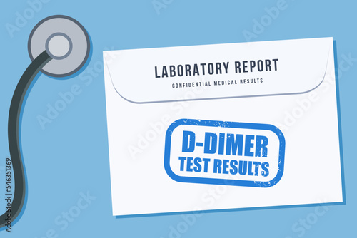D-Dimer blood test lab results