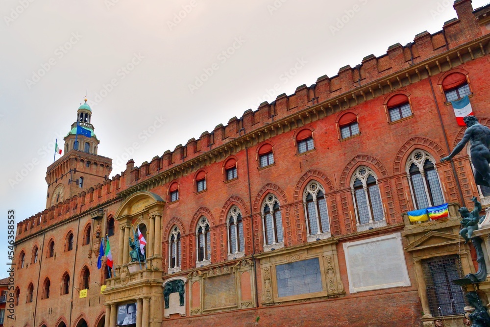 landscape of the historic center of the city of Bologna in Emilia Romagna, Italy landscape of the historic center of the city of Bologna in Emilia Romagna, Italy
