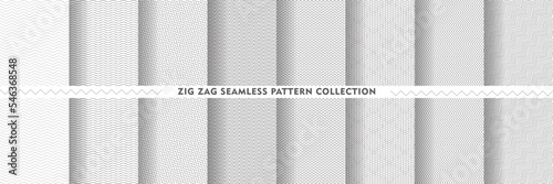 zig zag seamless pattern photo