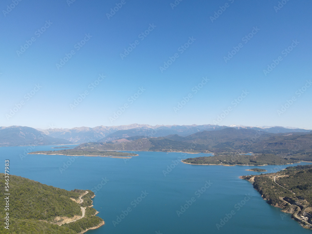 fotografía, vacaciones, naturaleza, paisaje, batea mahuida, represa, embalse, cordillera, nubes, rios, 