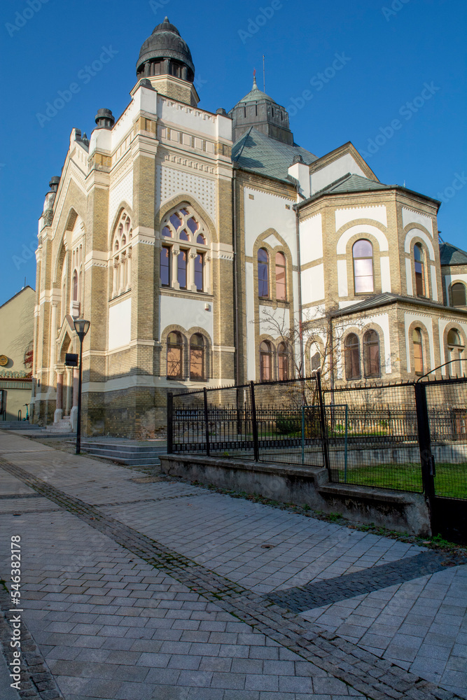 The Nitra Synagogue. Historical building used as a center for cultural activities. Nitra. Slovakia.