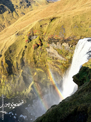 Waterfall Skógafoss Iceland