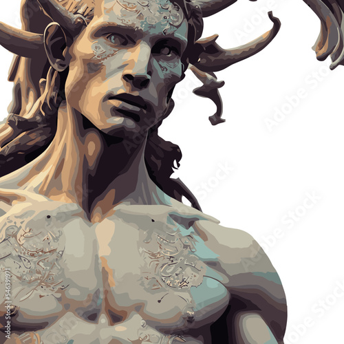 Pan Pursues Medusa