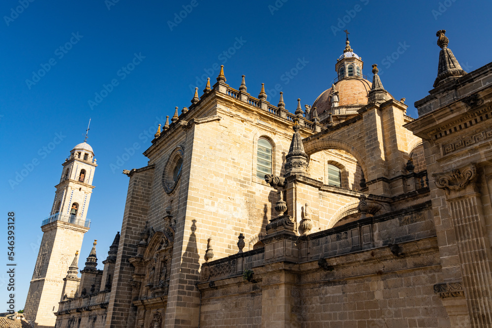 cathedral in Jerez de la Fronterra in Andalusia