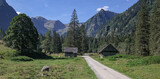 Tranquil view of Solktaler Nature Park valley, Kleinsolker Obertal, Niedere Tauren, Schladming, Styria, Austria
