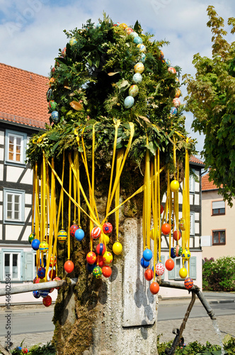 osterbrunnen in ostheim photo