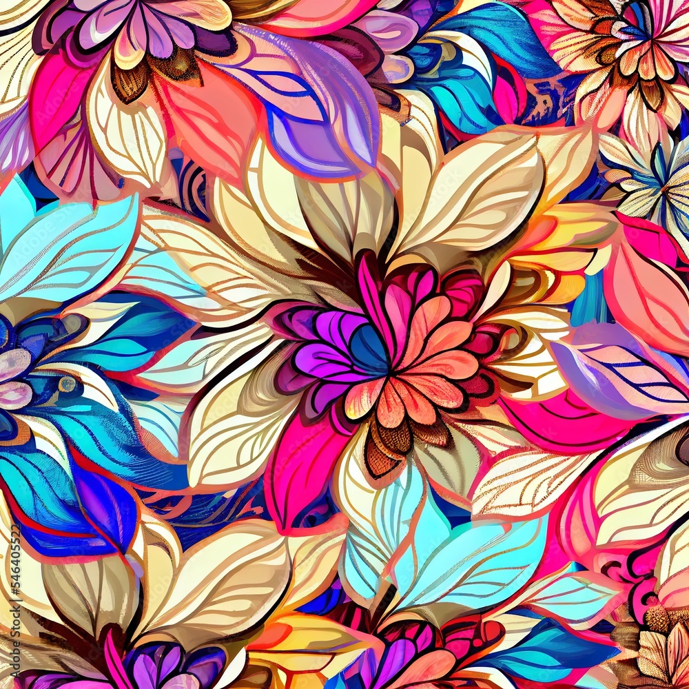 design textile abstract flower backgroundhigh quality illustration