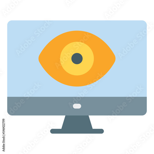 Computer Eye Icon