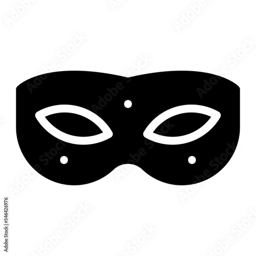 mask glyph icon