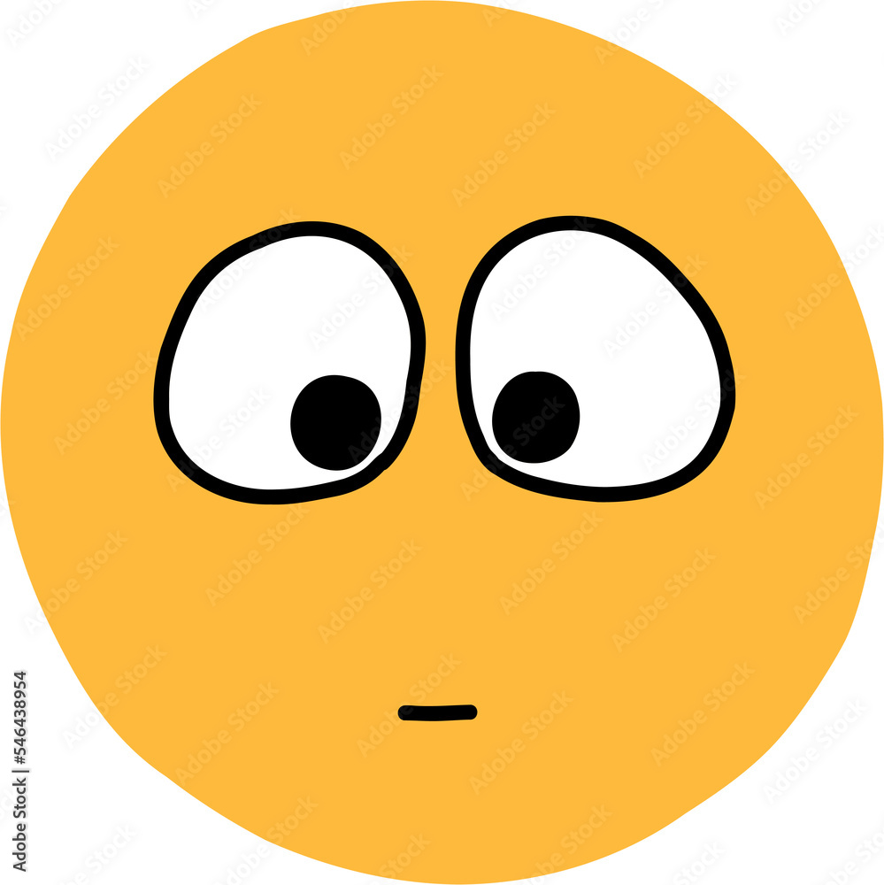 doodle freehand drawing of face expression. doodle freehand drawing of face expression.