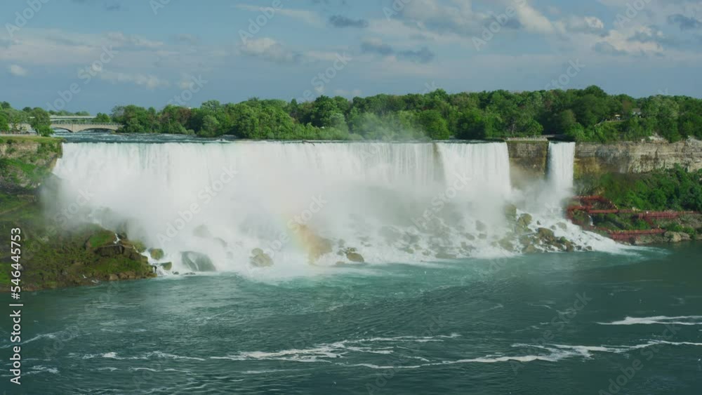 American Falls and Niagara River American Falls and Niagara River