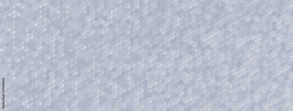 white honey-comb and abstract hexagon material as white and gray color background for your sci-fi wall paper or background's stuff.