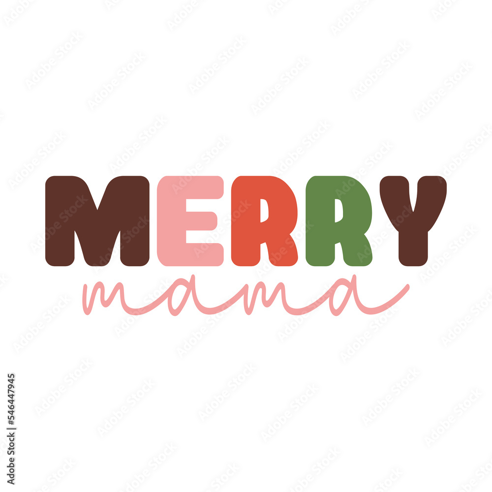 MERRY CHRISTMAS Groovy Retro T shirt Design MERRY CHRISTMAS Groovy Retro T shirt Design