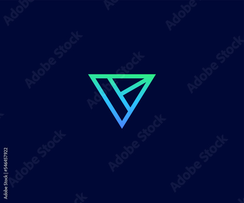 V Letter Logo Vector Template Abstract Monogram Symbol. Usable for Business sport, technology, fashion, digital And future creative logo
