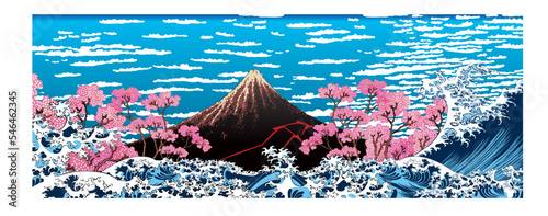 波＆山下白雨＆桜　ロングバージョン	