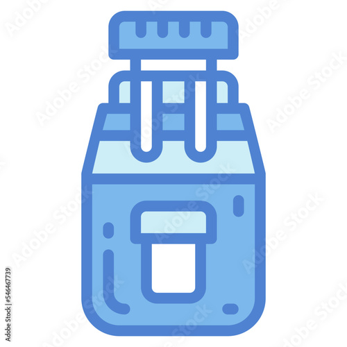 canteen two tone icon style