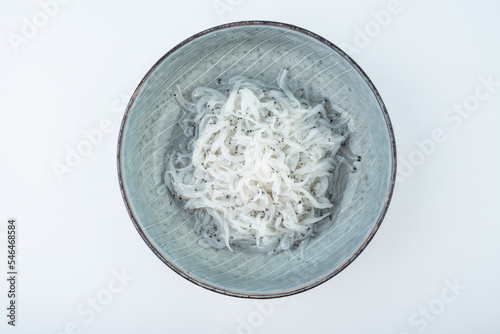 Φωτογραφία A plate of small whitebait ingredients