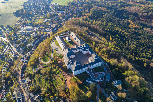 Augustusburg Luftbild photo