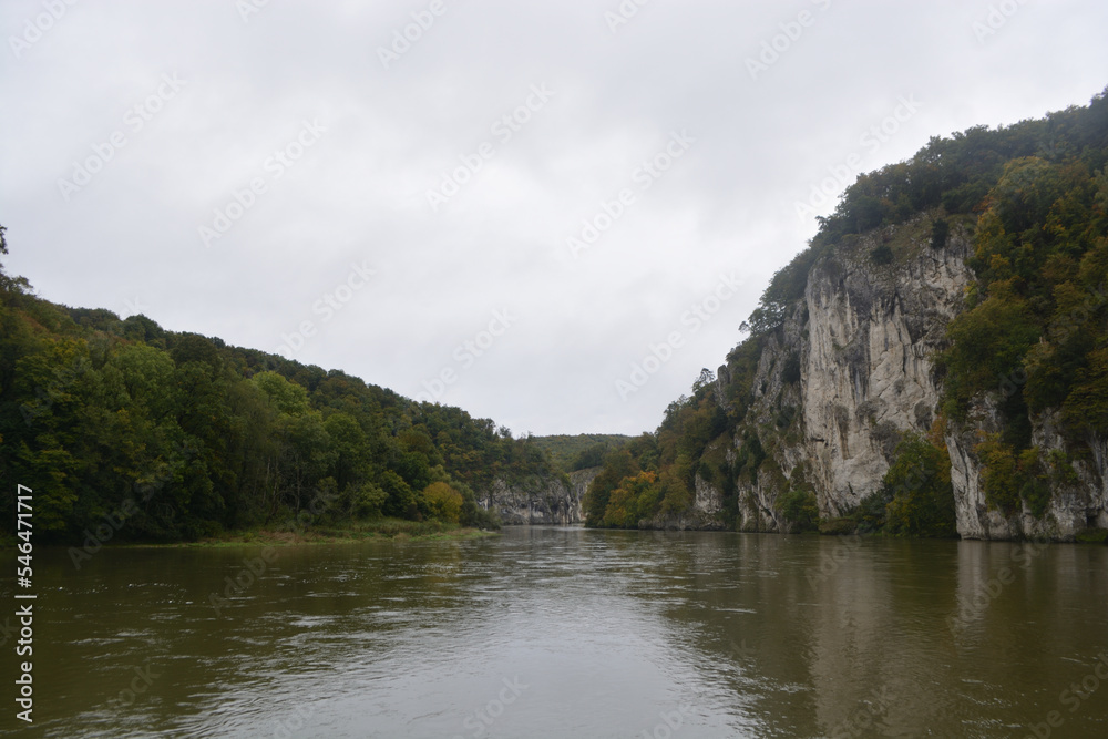 The Danube break in the Bavarian Kelheim