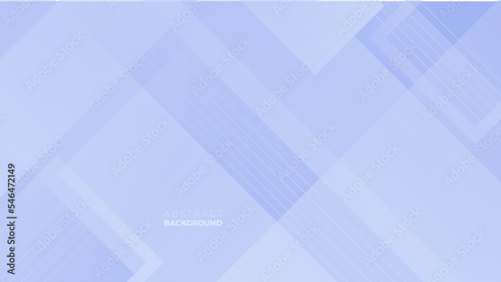 blue background with abstract square shape, dynamic and sport banner concept
