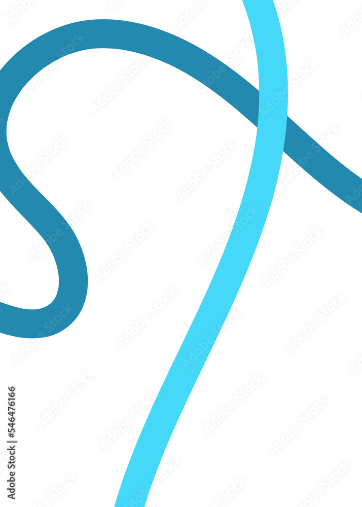 Obraz premium Abstract Blue Lines Background 