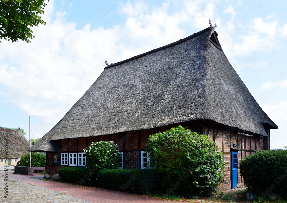Historical Farm in the Village Salzhausen, Lower Saxony Historical Farm in the Village Salzhausen, Lower Saxony
