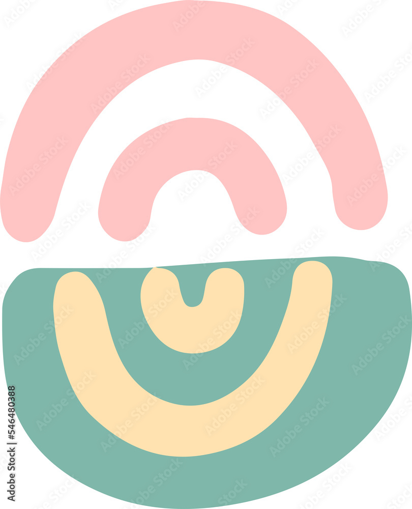 hand draw modern abstract shape hand draw modern abstract shape