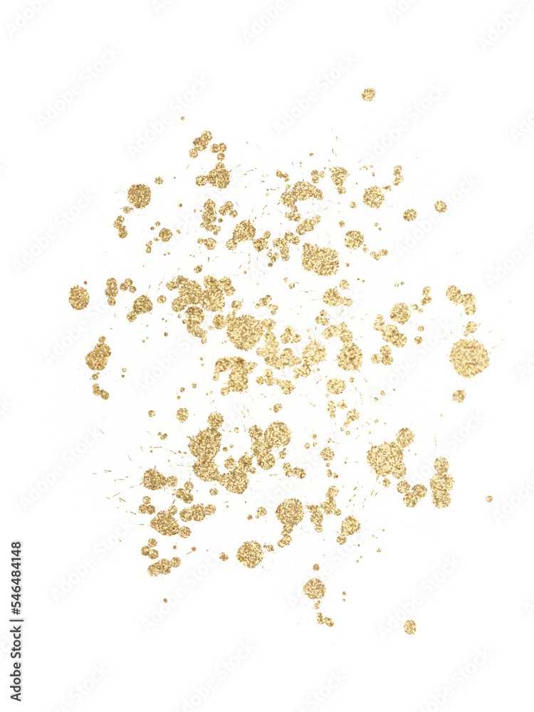 Gold splatter, isolated png transparent background graphic element Gold splatter, isolated png transparent background graphic element