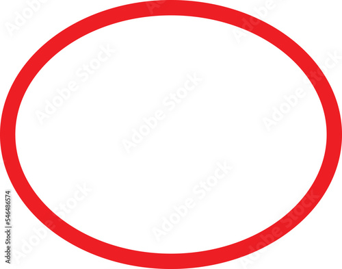 Ellipse Vector Icon which is suitable for commercial work and easily modify or edit it
