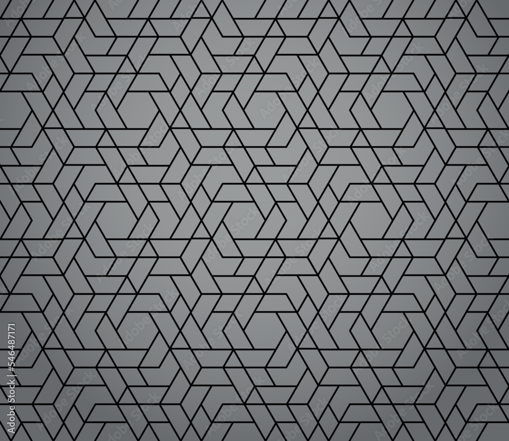 The geometric pattern with lines. Seamless vector background. Black and gray texture. Graphic modern pattern. Simple lattice graphic design The geometric pattern with lines. Seamless vector background. Black and gray texture. Graphic modern pattern. Simple lattice graphic design