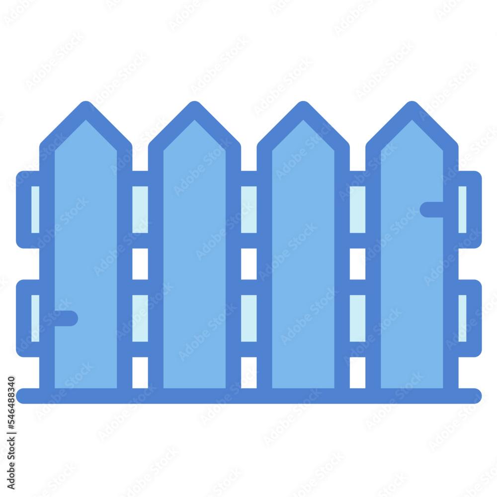 fence two tone icon style fence two tone icon style