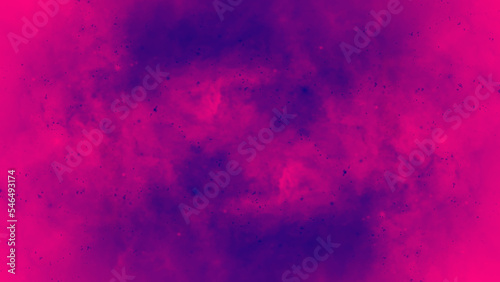 Abstract cosmic fuchsia neon paper textured aquarelle canvas for modern creative design. Bright light pink ink watercolor on black background. Magenta paper texture water color. © Aquarium